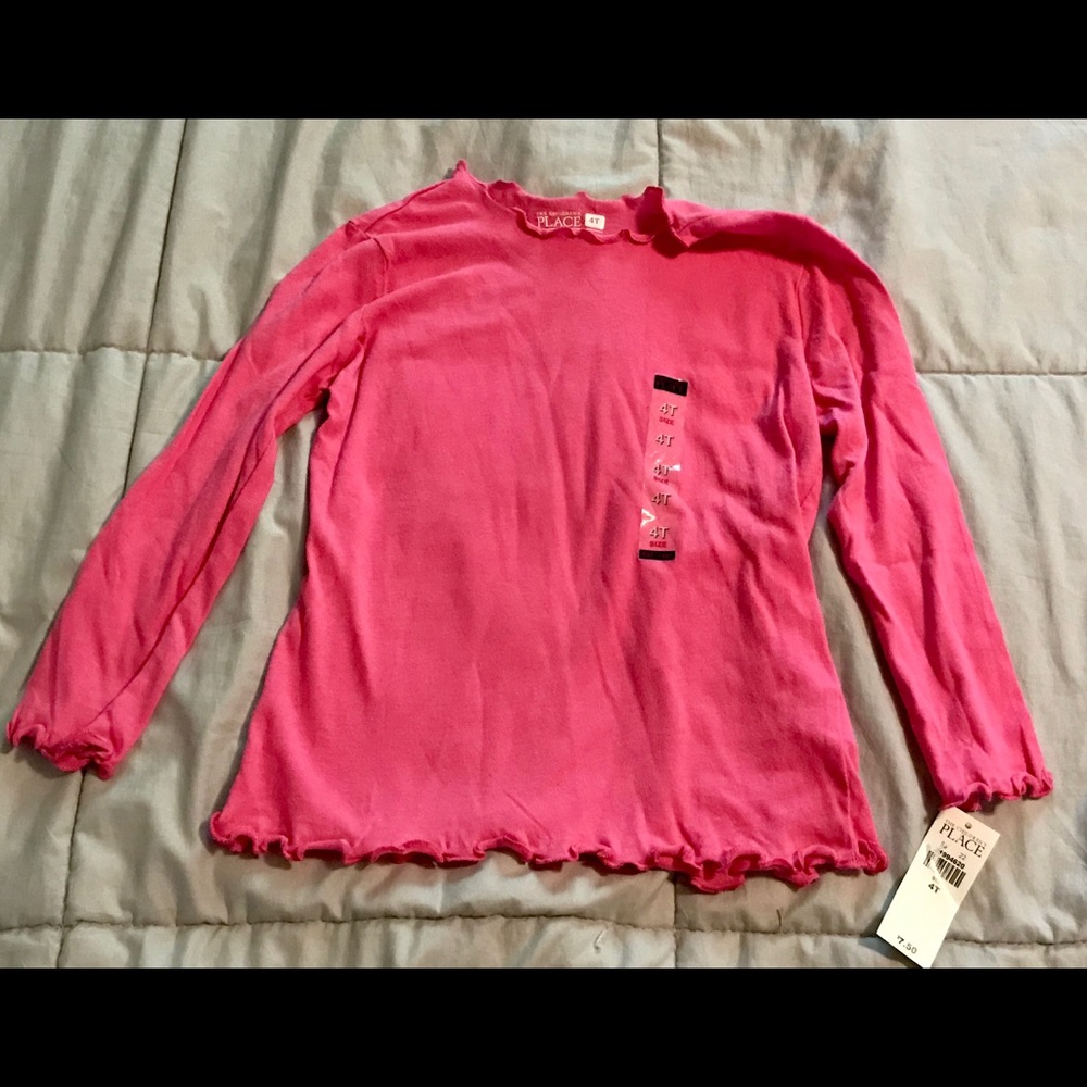 NEW! Girls Pink Shirt 4T